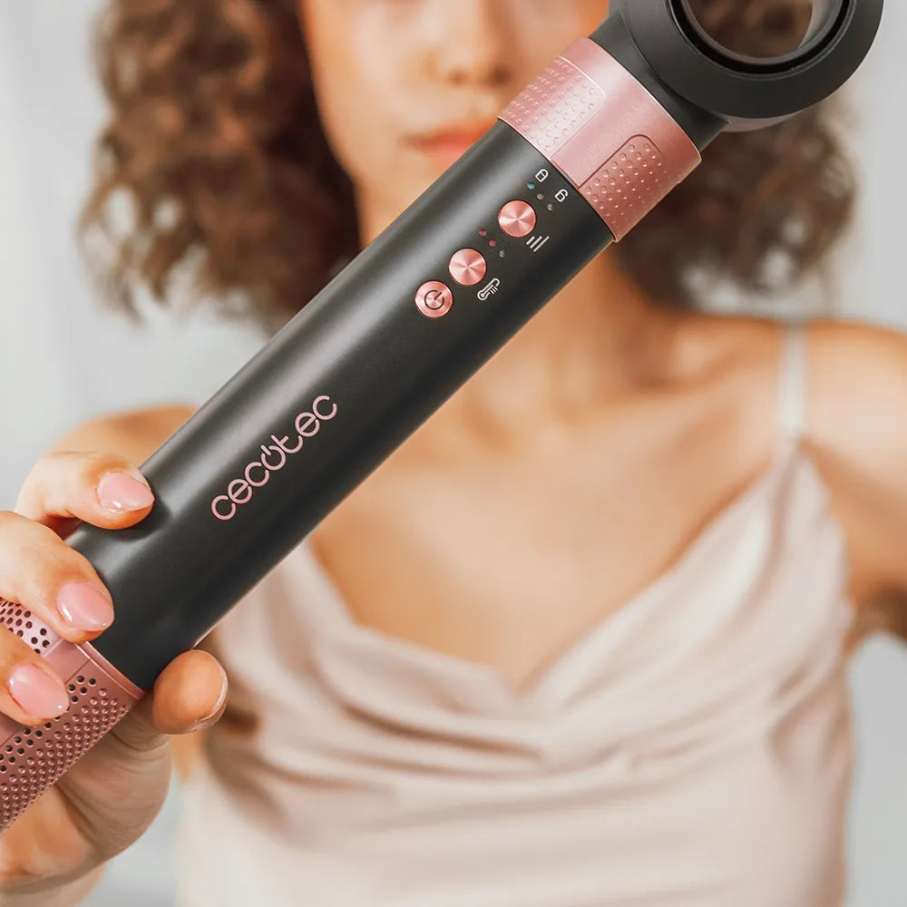 Cecotec CeramicCare 2in1 AirGlam Black hajformázó