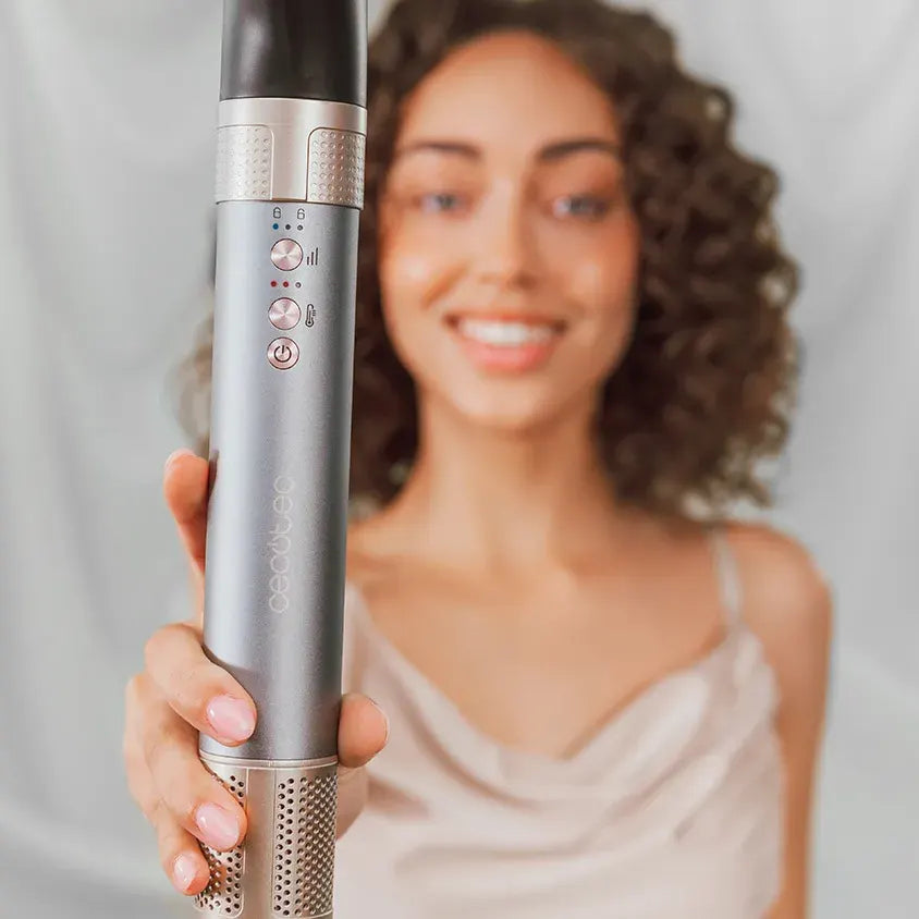Cecotec CeramicCare 2in1 AirGlam Aluminum hajformázó 