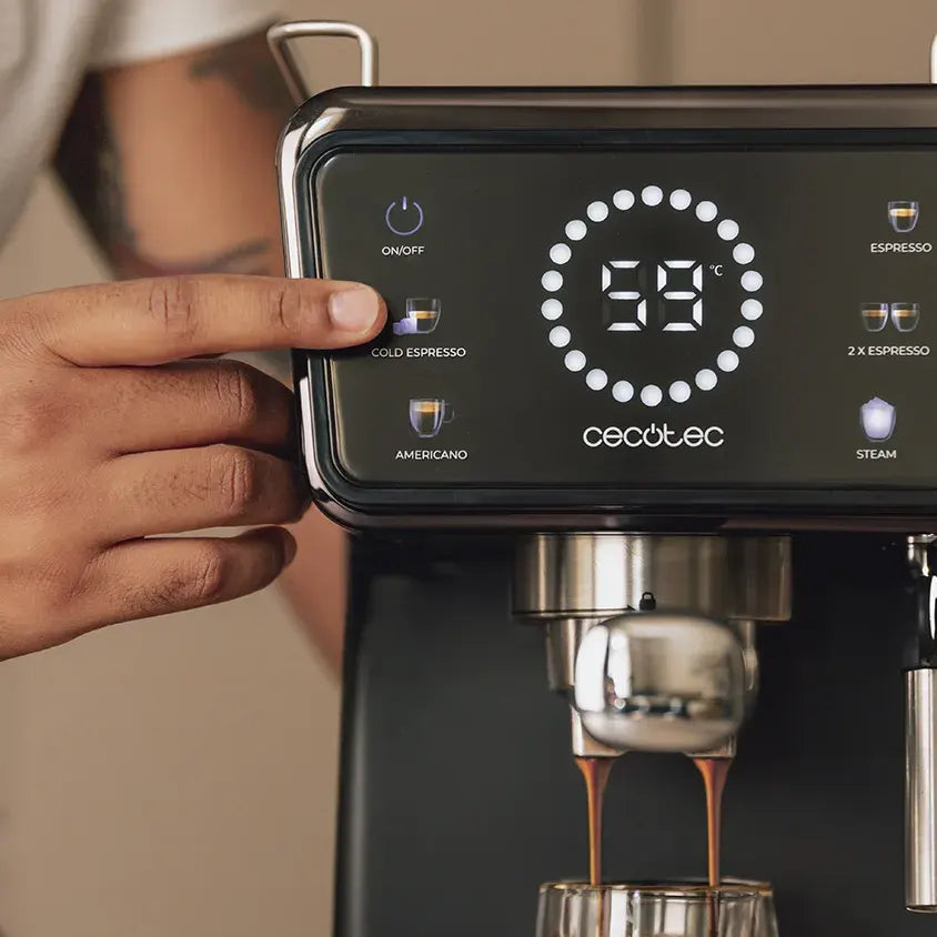 Cecotec Power EspressoTouch ColdBrew - karos presszó kávéfőző 
