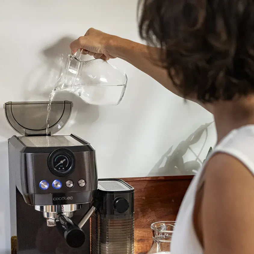 Cecotec 01985 Power Espresso 20 Steel Pro Latte Semiautomatic Coffee Machine Karos Presszó Kávéfőző
