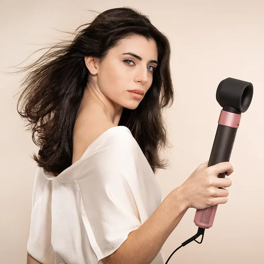 Cecotec Bamba CeramicCare AirGlam Black - Hajformázó és hajszárító 