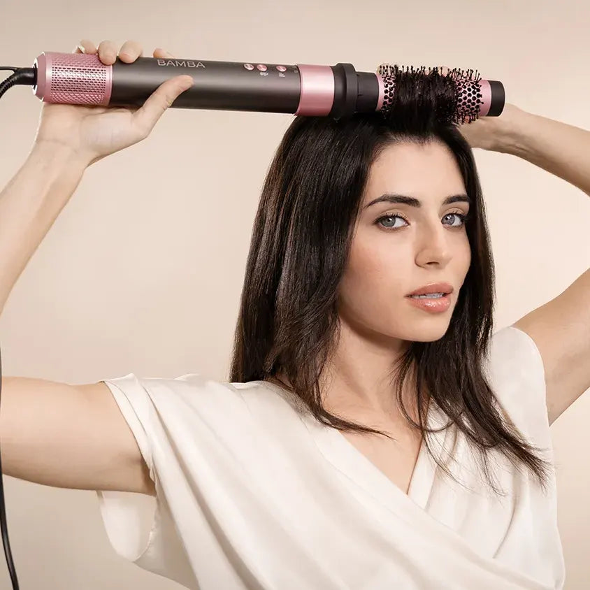 Cecotec Bamba CeramicCare AirGlam Black - Hajformázó és hajszárító 