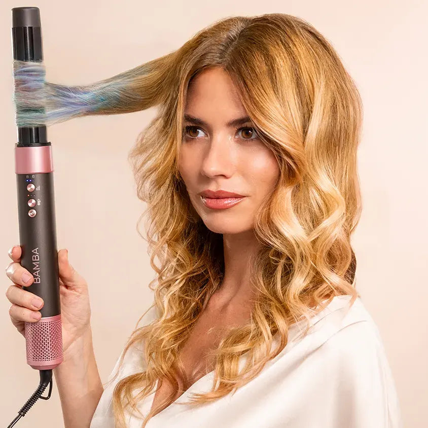 Cecotec Bamba CeramicCare AirGlam Black - Hajformázó és hajszárító 