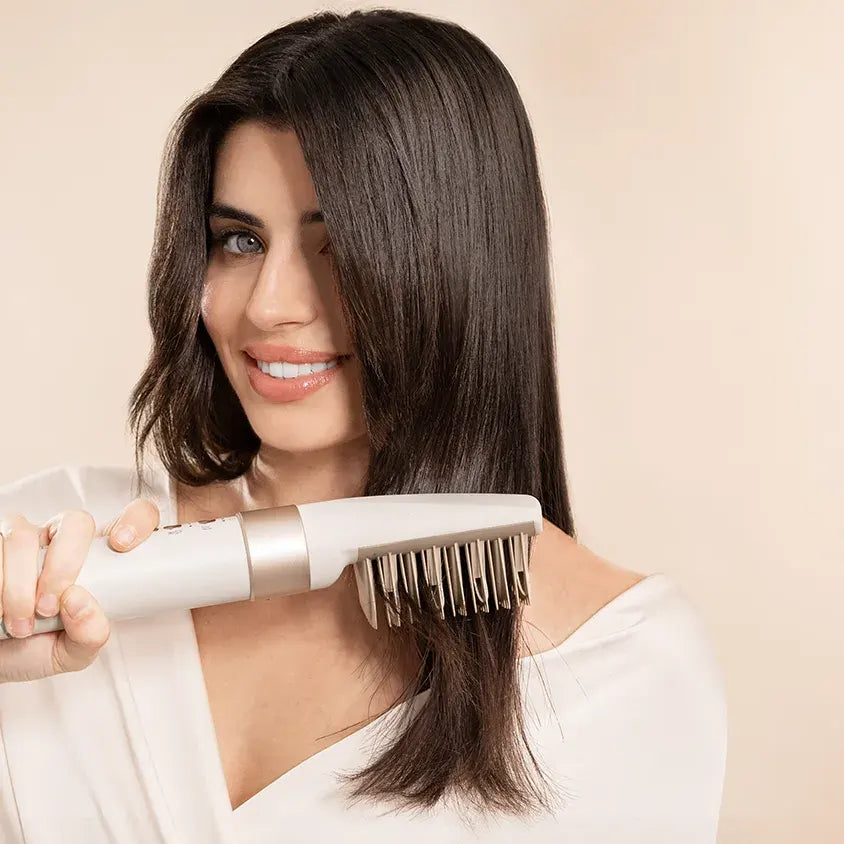 Cecotec Bamba CeramicCare AirGlam Champagne - Hajformázó és hajszárító 