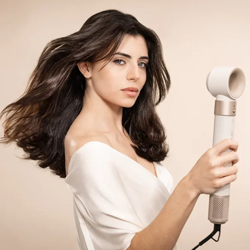 Cecotec Bamba CeramicCare AirGlam Champagne - Hajformázó és hajszárító 