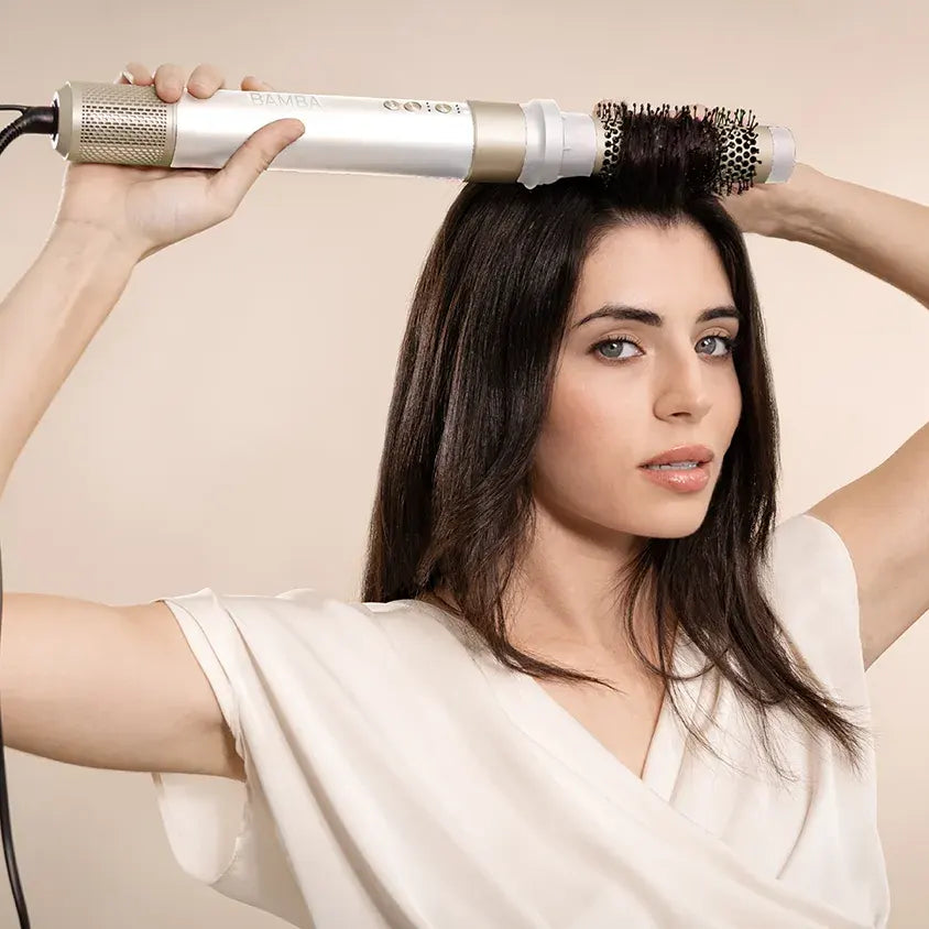 Cecotec Bamba CeramicCare AirGlam Champagne - Hajformázó és hajszárító 
