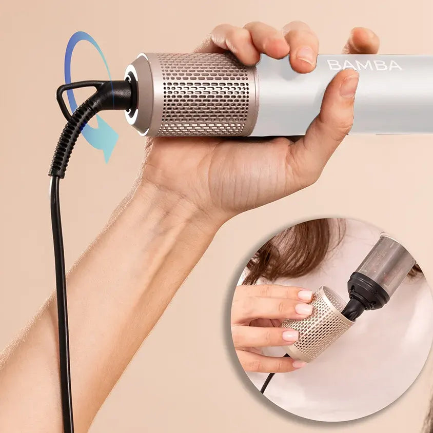 Cecotec Bamba CeramicCare AirGlam Champagne - Hajformázó és hajszárító 