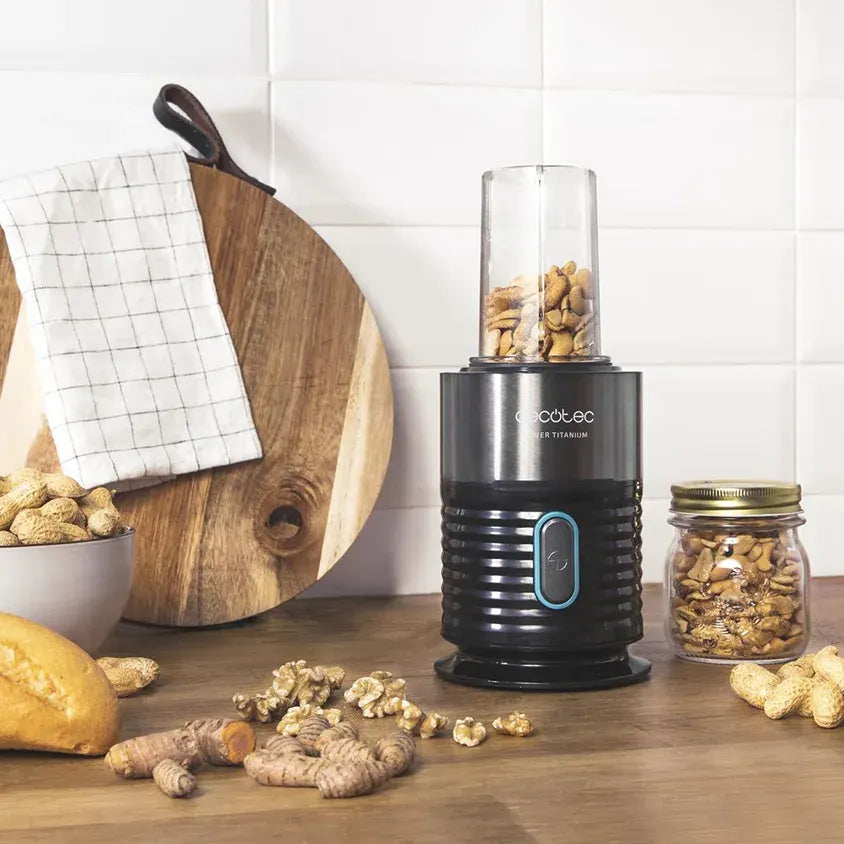Cecotec Power Titanium 650 EasyGo Inox turmixgép 