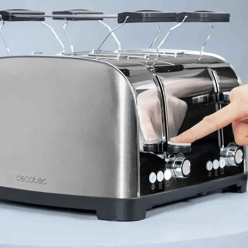 Cecotec Toastin' time 1700 Double Inox toaster - kenyérpirító 