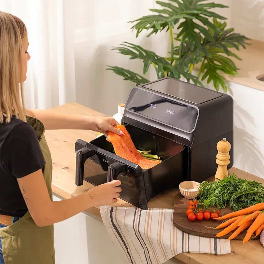 Cecotec Cecofry Advance 9000 Window - AirFryer duplakosaras 