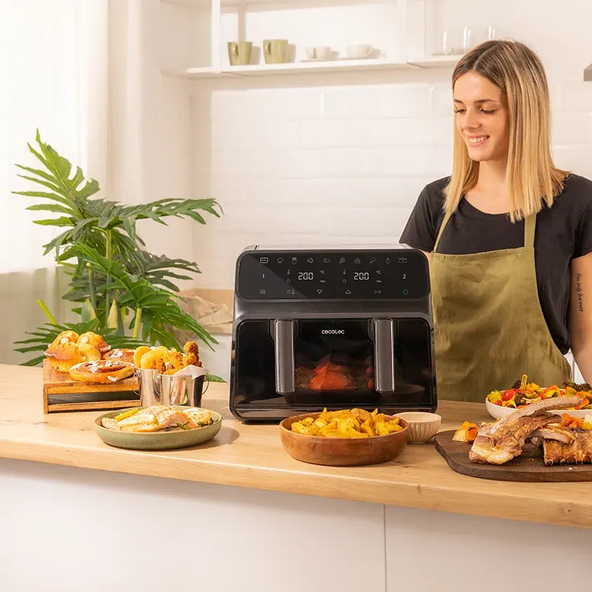 Cecotec Cecofry Advance 9000 Window - AirFryer duplakosaras 