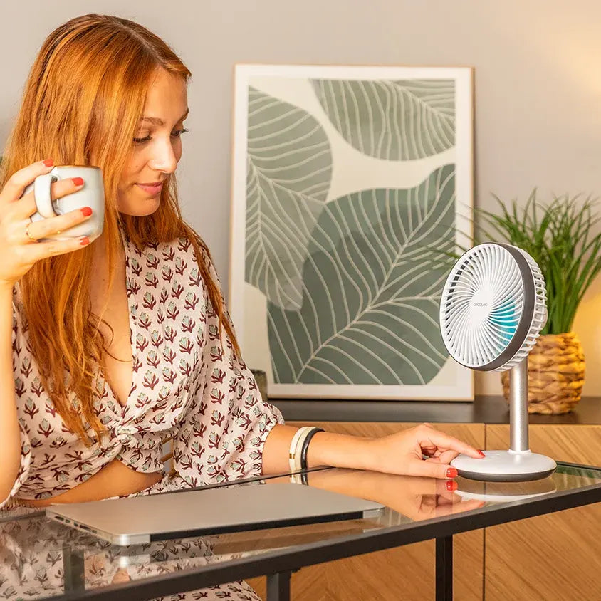 Cecotec EnergySilence 4000 Portable Desk Ventilátor - Fehér 