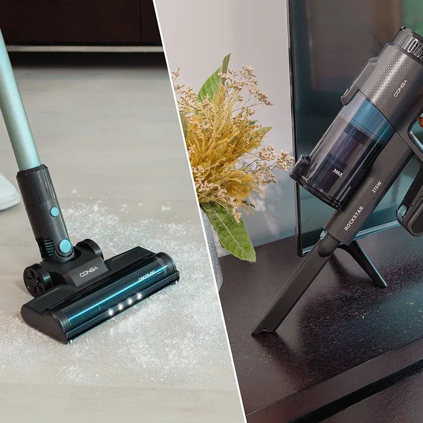 Cecotec Conga Rockstar 1500 Ray Pure Porzsák Nélküli Álló Porszívó - Fekete