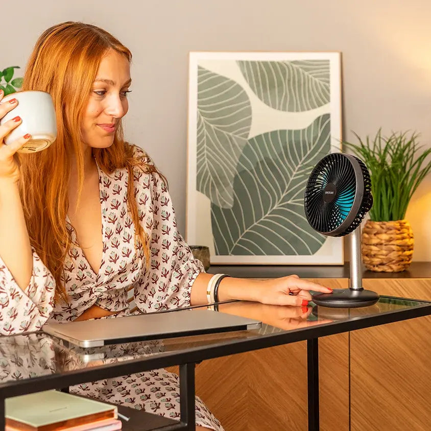 Cecotec EnergySilence 4000 Portable Desk Ventilátor - Sötét 