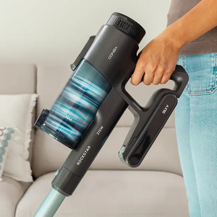 Cecotec Conga Rockstar 1500 Ray Pure Porzsák Nélküli Álló Porszívó - Fekete