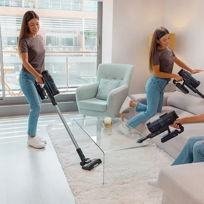 Cecotec Conga Rockstar 1500 Ray Pure Porzsák Nélküli Álló Porszívó - Fekete