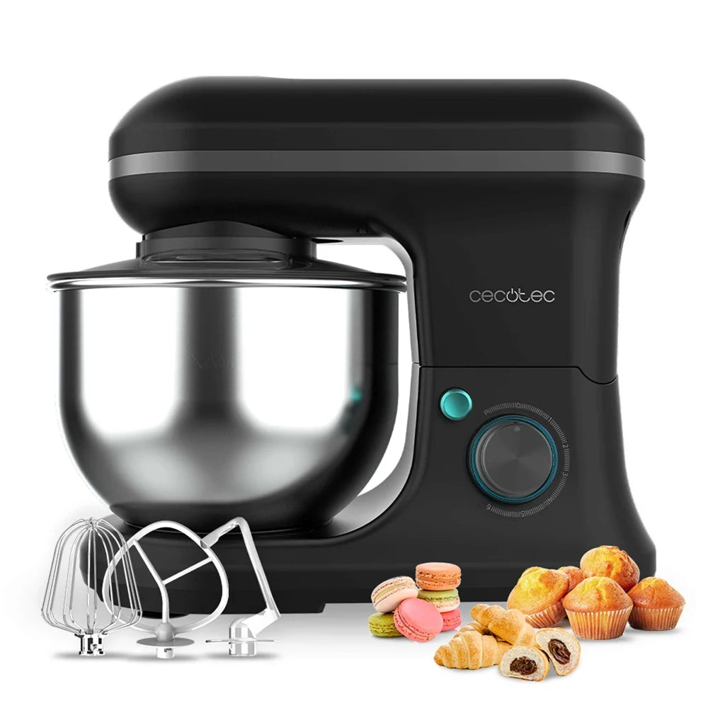 Cecotec Cecomixer Merengue 5L 1200 Black - konyhai robotgép