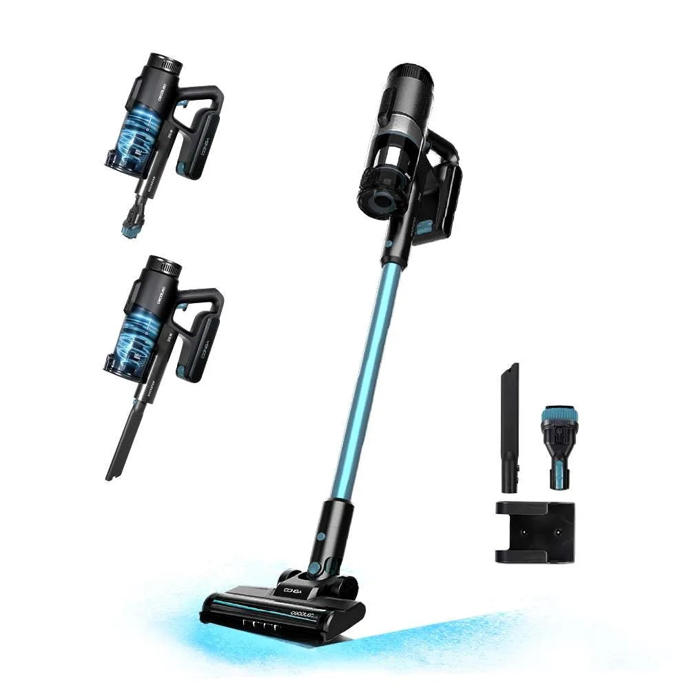 Cecotec Conga Rockstar 1500 Ray Pure Porzsák Nélküli Álló Porszívó - Fekete