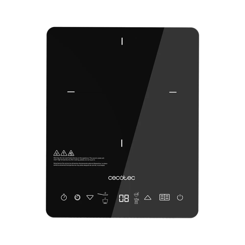 Cecotec Full Crystal Onyx - indukciós főzőlap