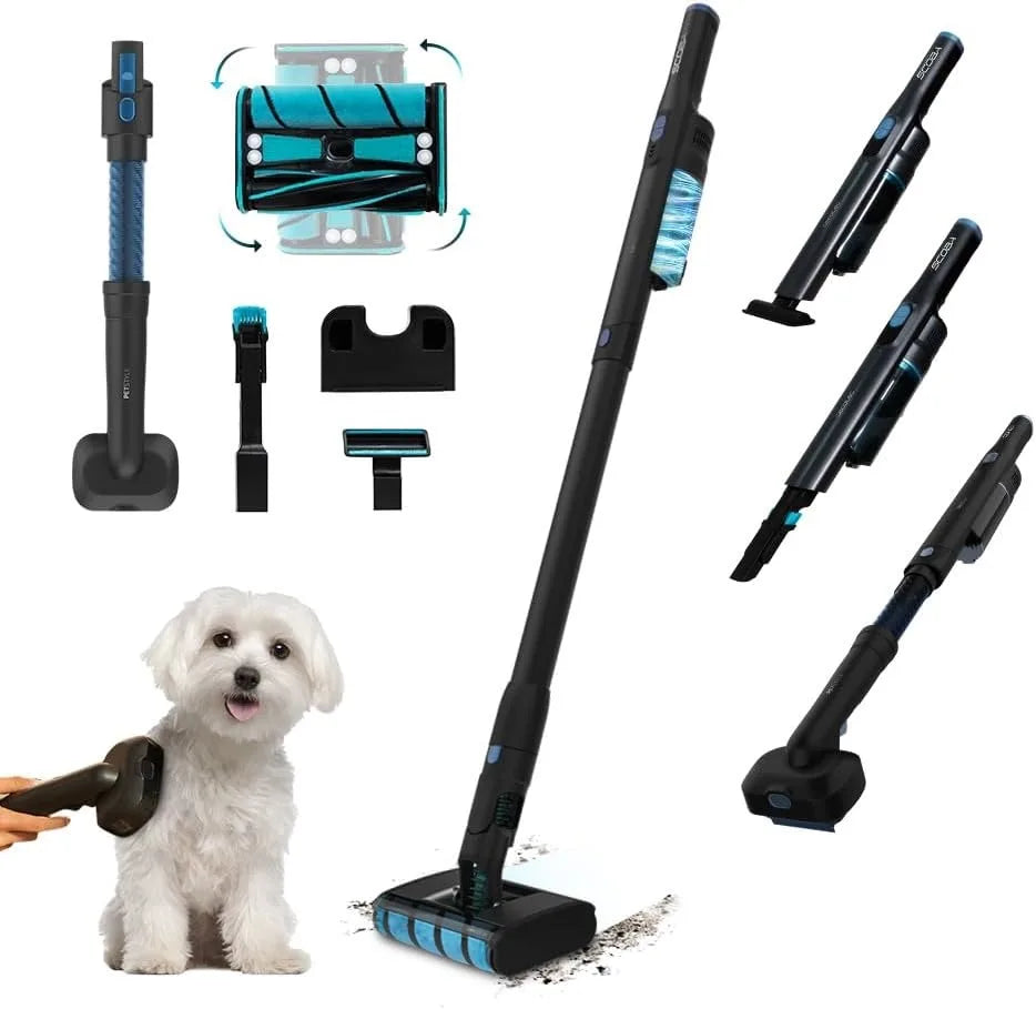 Cecotec Scoba 2100 Twice Animal Porzsák Nélküli Álló Porszívó - Fekete
