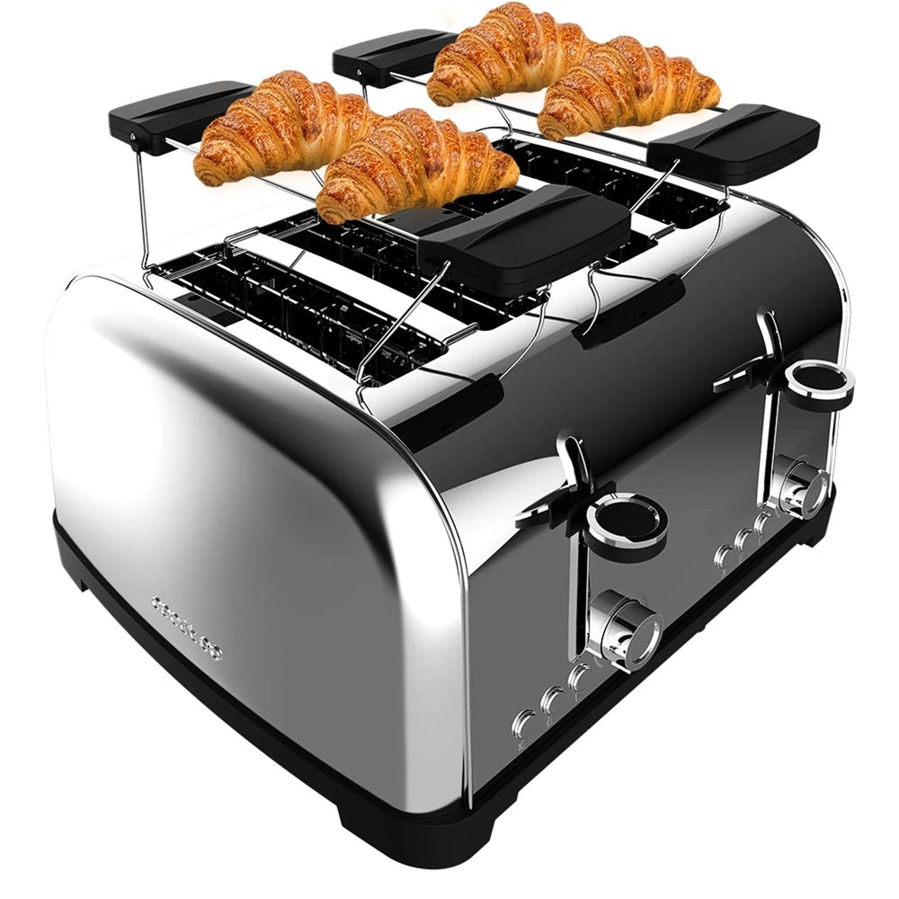 Cecotec Toastin' time 1700 Double Inox toaster - kenyérpirító