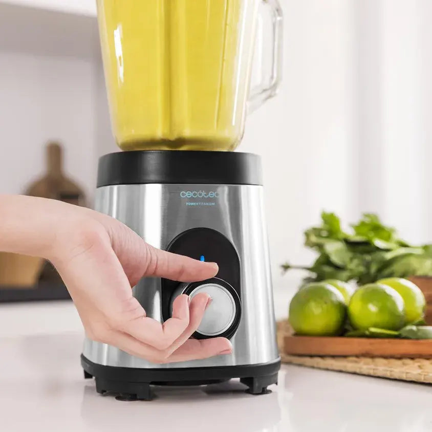 Cecotec Power Black Titanium 1000 Inox 1800MAX - turmixgép 